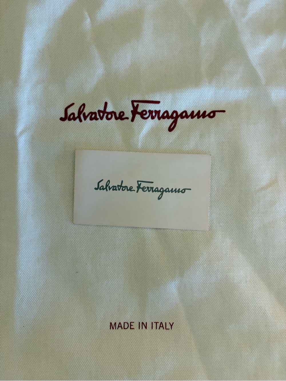 Salvatore Ferragamo Vintage Metallic Platinum/Silver Marisa Bag Gancini Leather - Picture 13 of 14